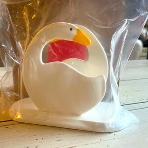 Avon geese napkin holder